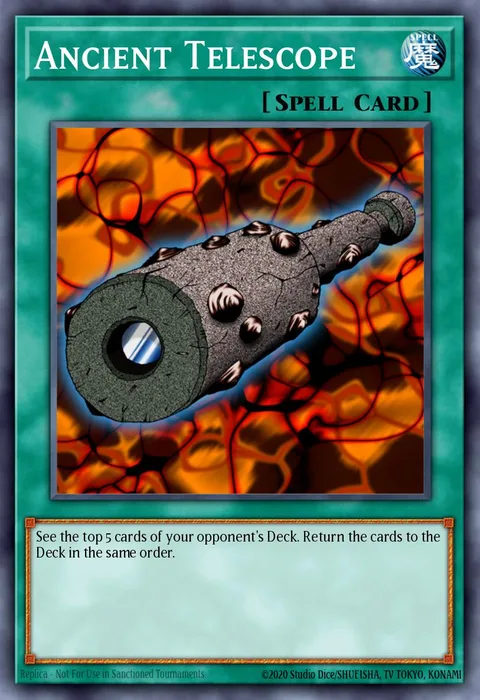 Ancient Telescope trading card