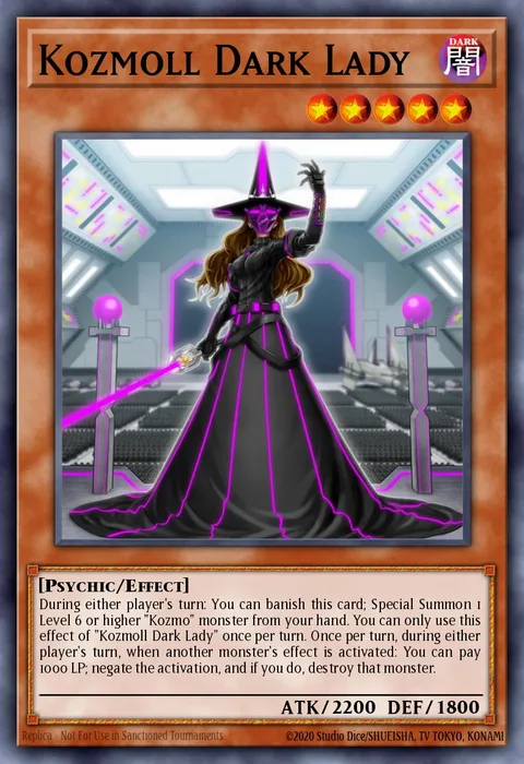 Kozmoll Dark Lady trading card