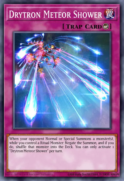 Drytron Meteor Shower trading card