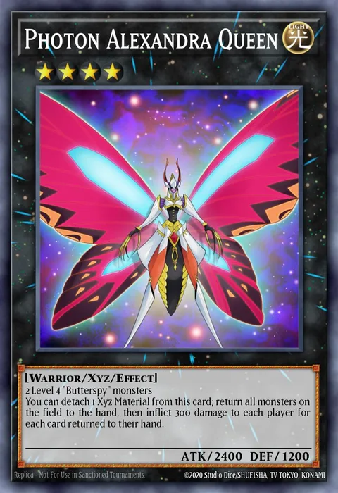Photon Alexandra Queen trading card