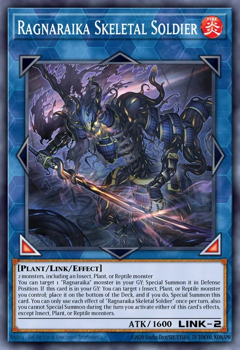 Ragnaraika Skeletal Soldier trading card