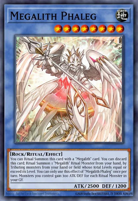 Megalith Phaleg trading card
