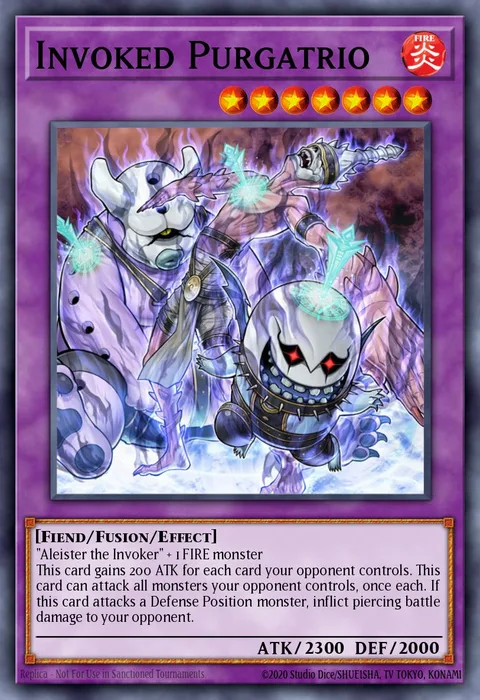 Invoked Purgatrio trading card