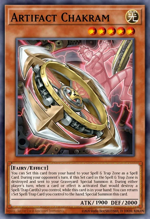 Artifact Chakram trading card