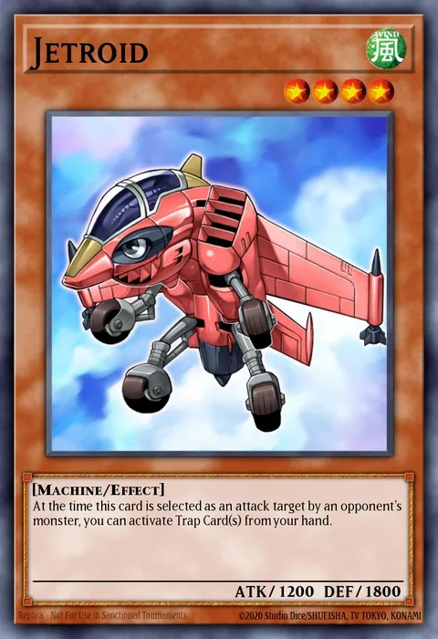 Jetroid trading card