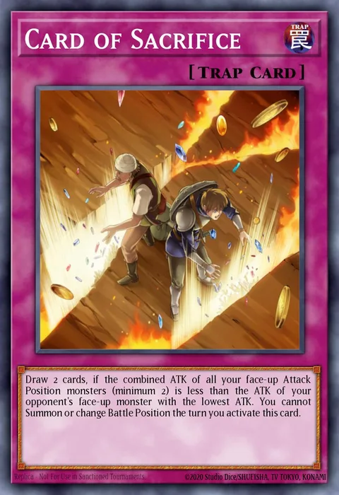 Card of Sacrifice trading card