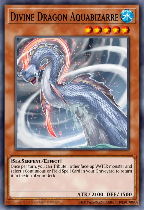 Divine Dragon Aquabizarre trading card