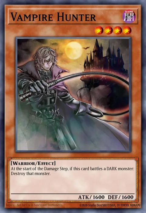 Vampire Hunter trading card