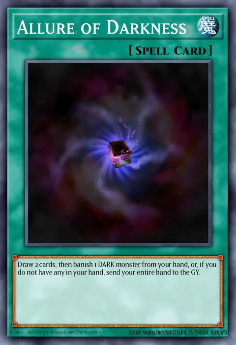 Allure of Darkness trading card
