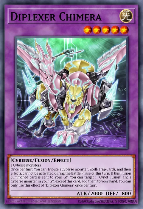 Diplexer Chimera trading card
