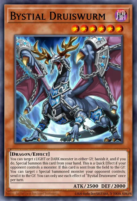 Bystial Druiswurm trading card