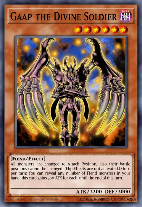 Gaap the Divine Soldier trading card