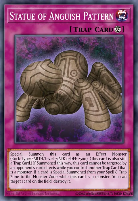 Statue of Anguish Pattern trading card