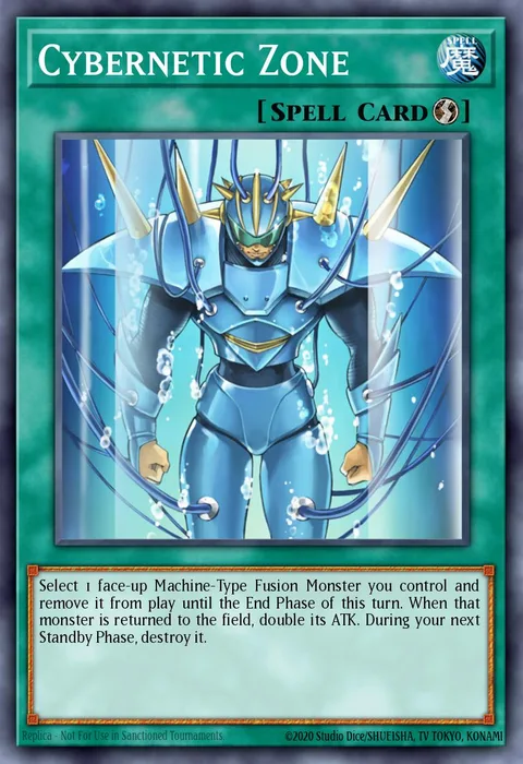 Cybernetic Zone trading card