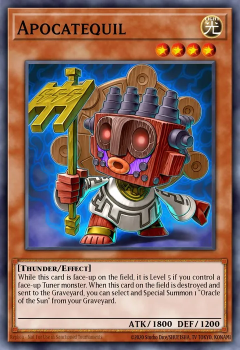 Apocatequil trading card