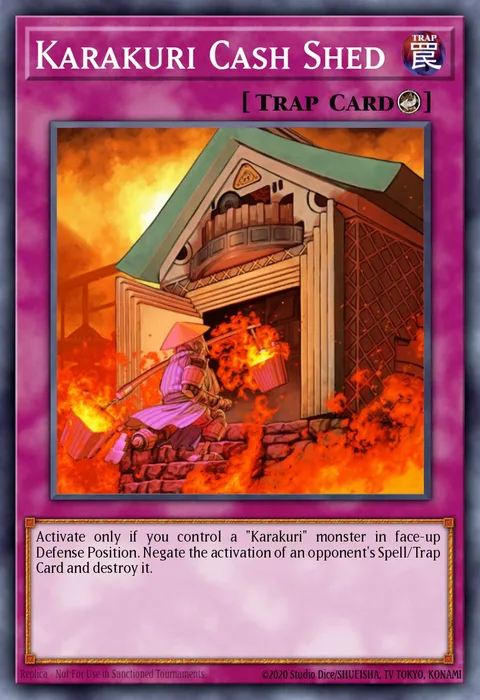 Karakuri Cash Shed trading card