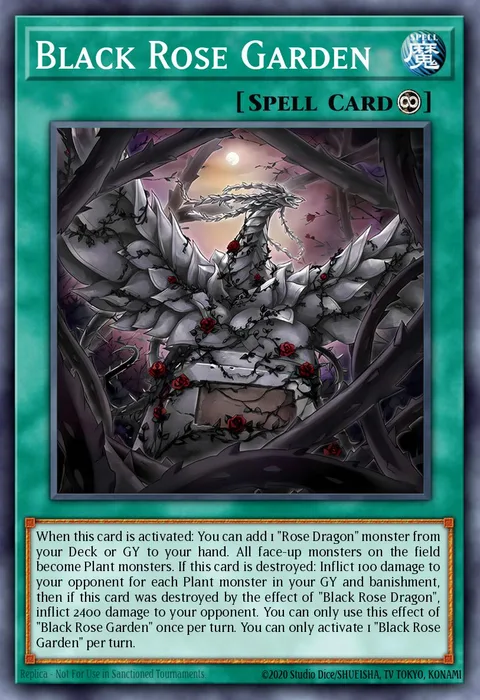 Black Rose Garden trading card