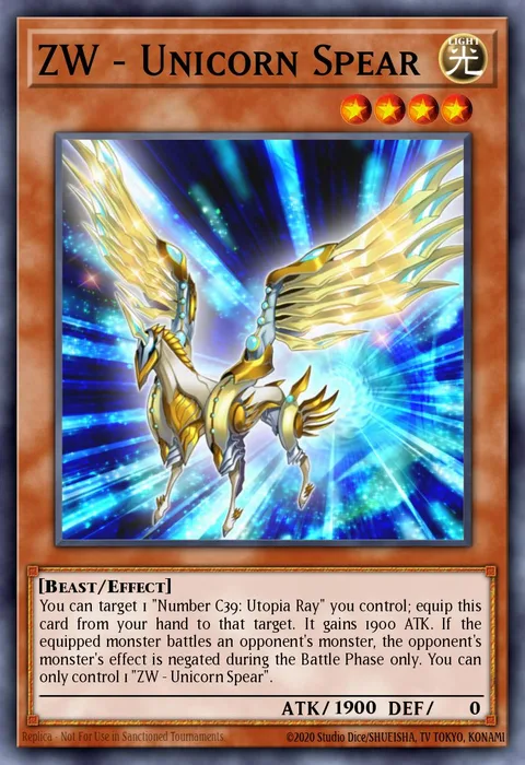 ZW - Unicorn Spear trading card