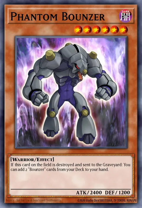 Phantom Bounzer trading card