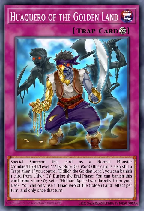 Huaquero of the Golden Land trading card