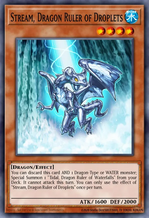 Stream, Dragon Ruler of Droplets trading card
