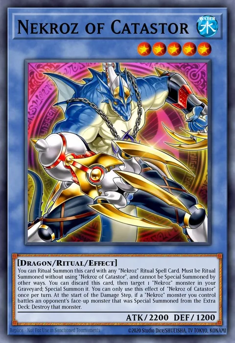 Nekroz of Catastor trading card