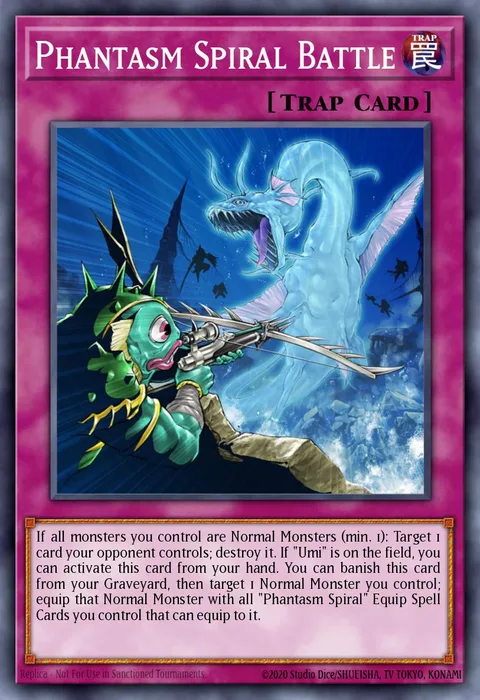 Phantasm Spiral Battle trading card