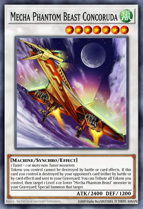 Mecha Phantom Beast Concoruda trading card