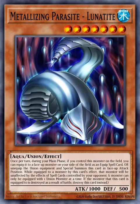 Metallizing Parasite - Lunatite trading card