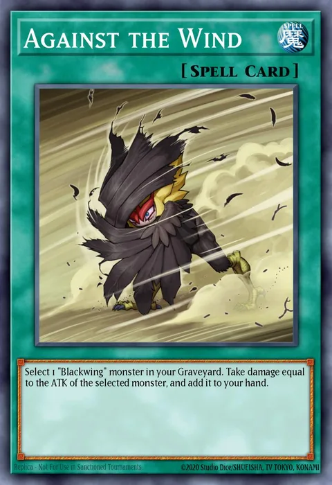 Against the Wind trading card