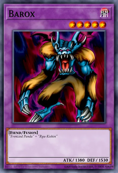 Barox trading card