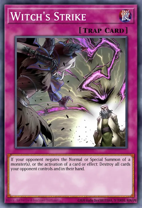 Witch's Strike trading card