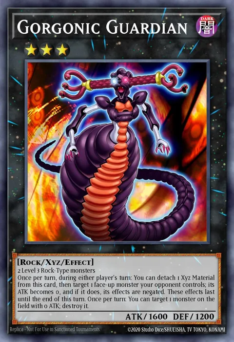 Gorgonic Guardian trading card