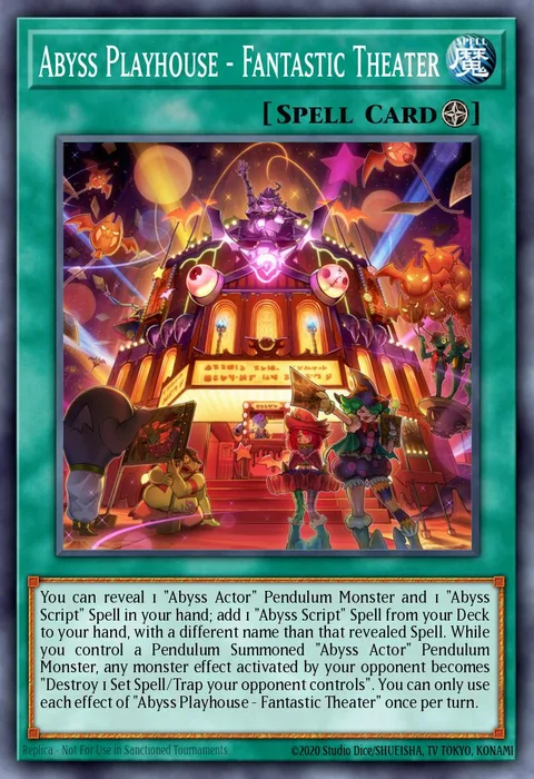 Abyss Playhouse - Fantastic Theater trading card