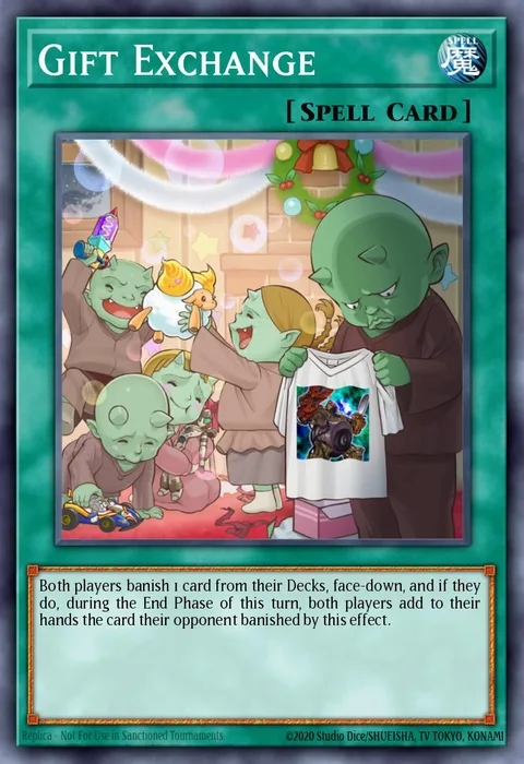 Gift Exchange trading card