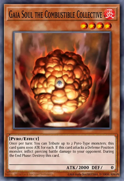 Gaia Soul the Combustible Collective trading card