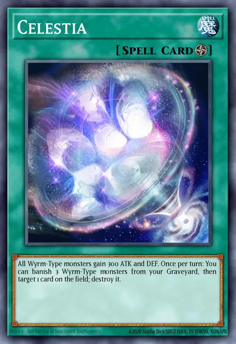 Celestia trading card