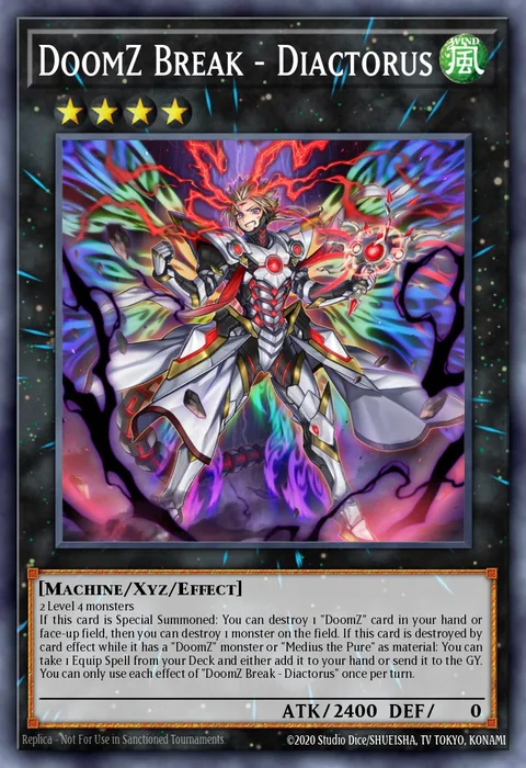 DoomZ Break - Diactorus trading card