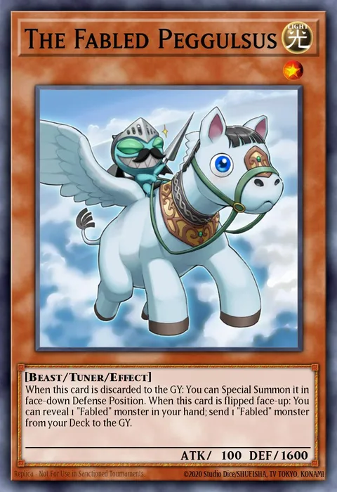 The Fabled Peggulsus trading card