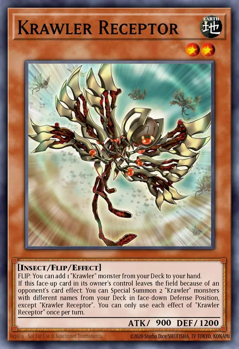 Krawler Receptor trading card