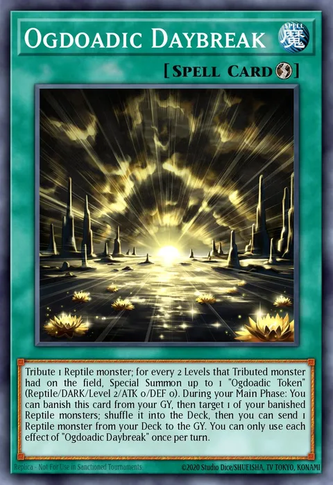 Ogdoadic Daybreak trading card