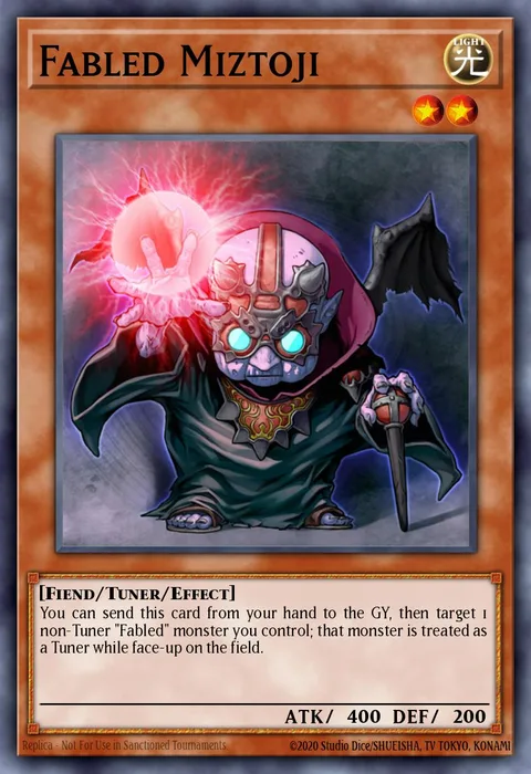 Fabled Miztoji trading card