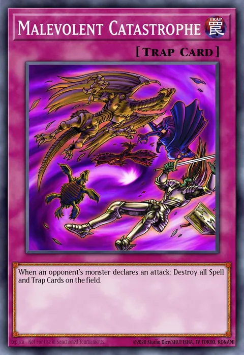 Malevolent Catastrophe trading card