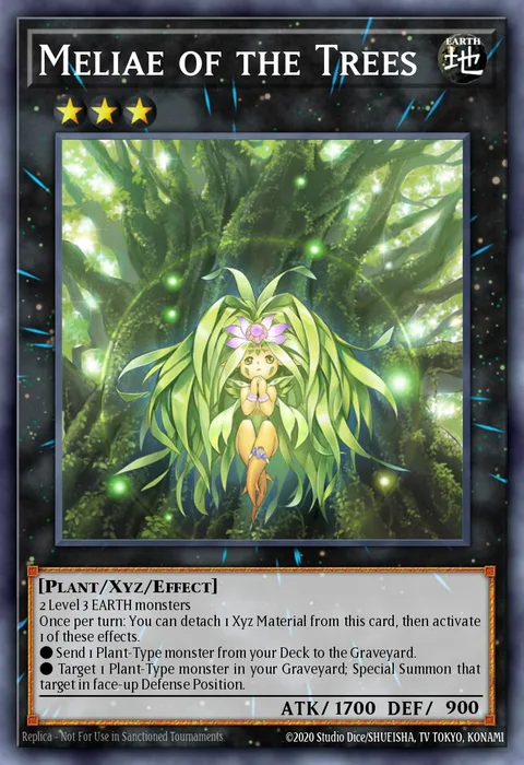 Meliae of the Trees trading card