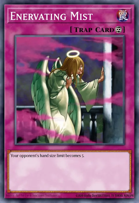 Enervating Mist trading card