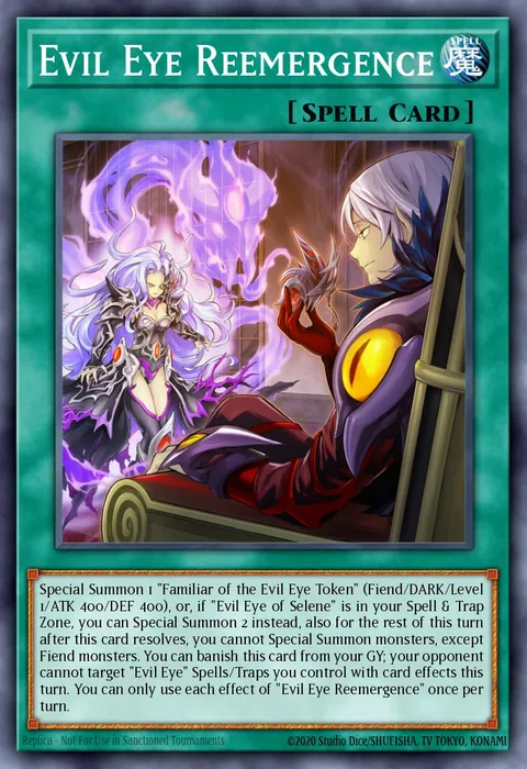Evil Eye Reemergence trading card