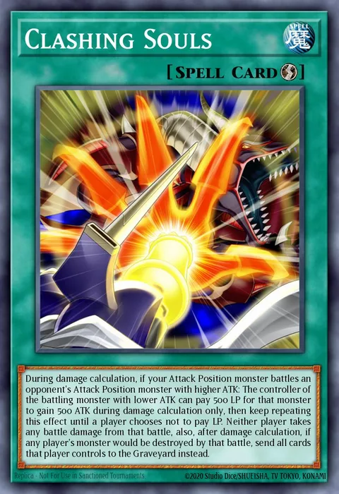 Clashing Souls trading card