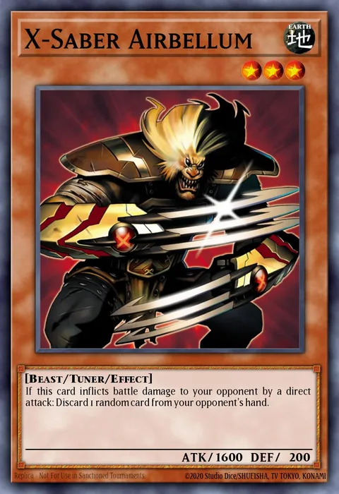 X-Saber Airbellum trading card