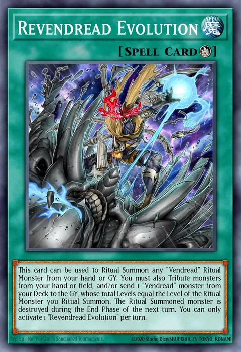 Revendread Evolution trading card