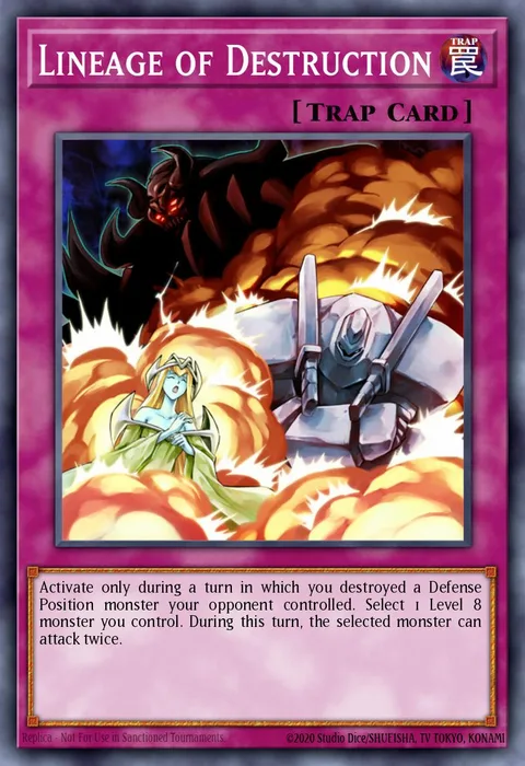Lineage of Destruction trading card
